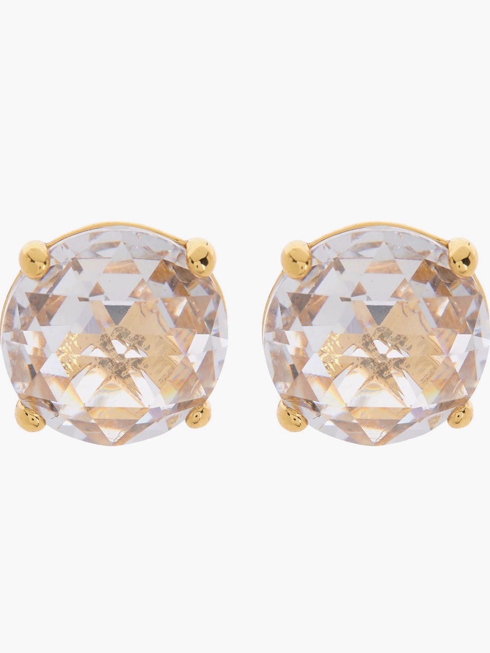 Kate Spade Gold-Tone Gumdrop Earrings NWT ✨ - Picture 6 of 7